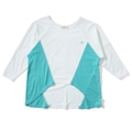 Missie Munster Lucky 3 LS Tee Cream/Teal